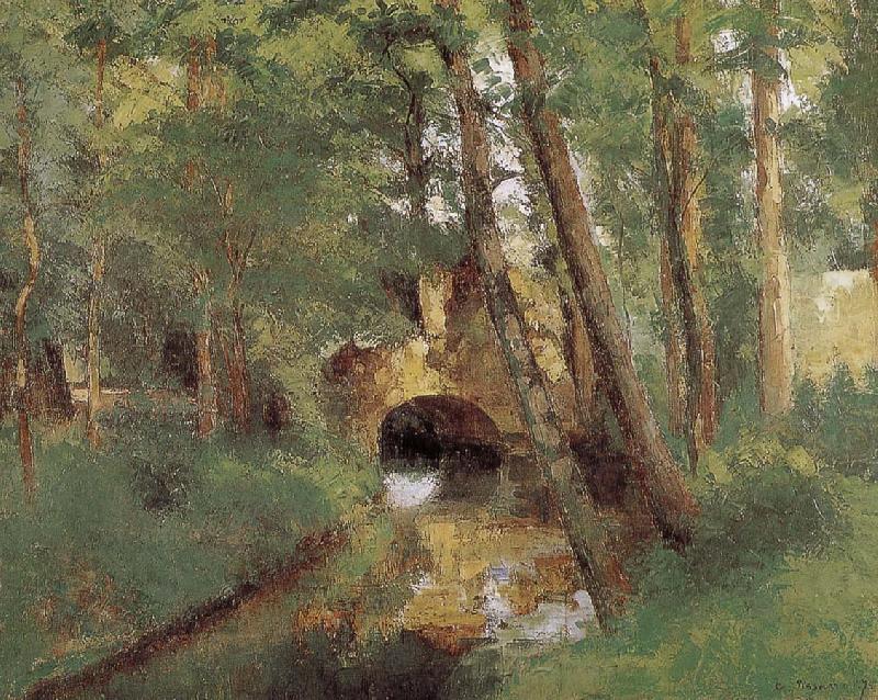 Camille Pissarro Metaponto bridge Schwarz china oil painting image